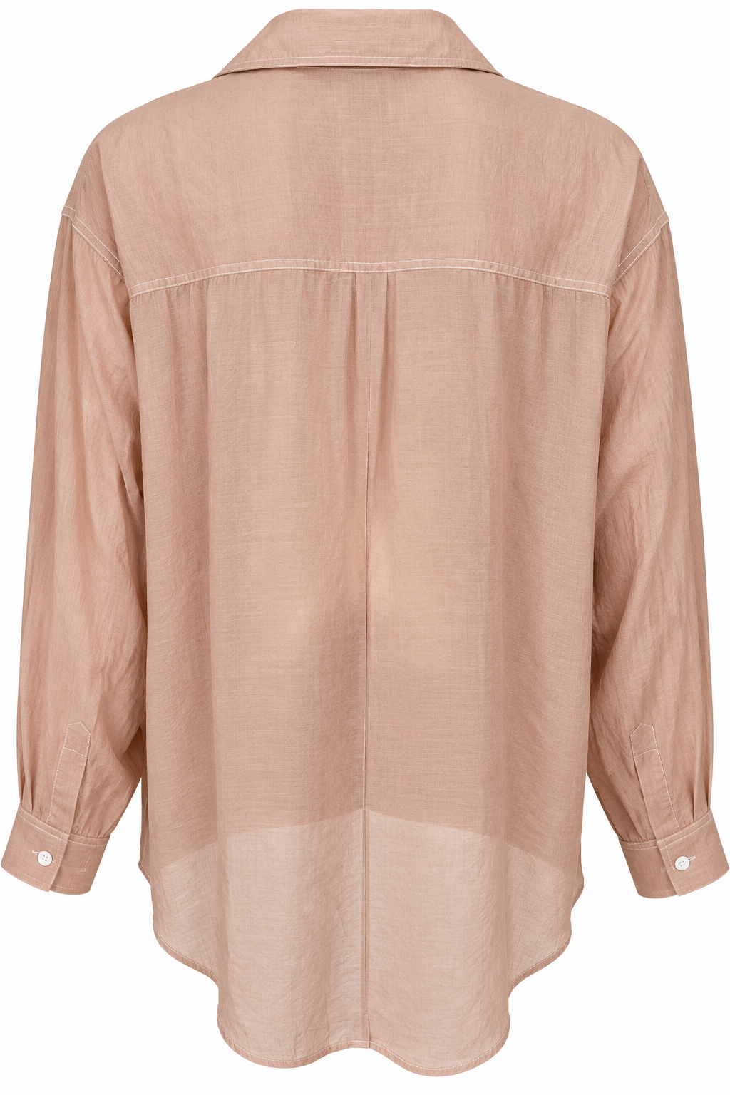 Maude contrast shirt Taupe
