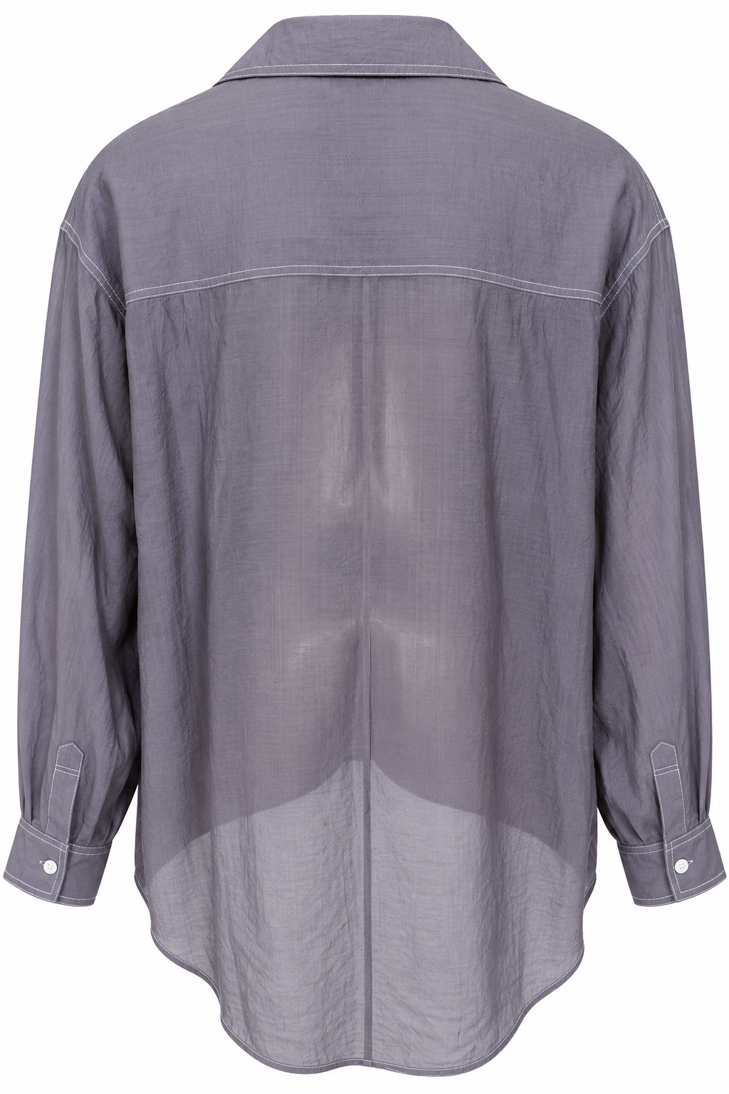 Maude contrast shirt Dove grey